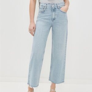 Agolde Ren High Rise Wide Leg Jeans, size 29